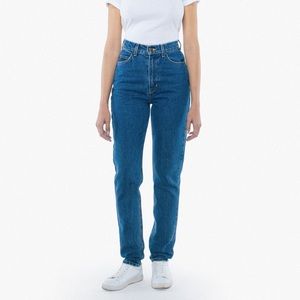 American Apparel high waist jean